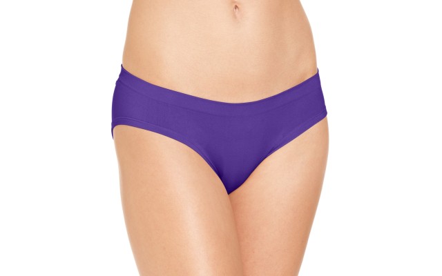  Seamless Hipster Underwear (Violet Indigo, Small)