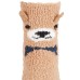  Women’s 2-Pk. Bear &amp; Dot Super Soft Cozy Fuzzy Socks (Brown, 9-11)