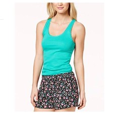 Jenni Women's Ribbed Lace-Trim Tank Top