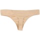  Women’s Seamless Thong Underwear, Sugar Almond, XX-Large