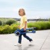 Saturn 3 Wheel Light-up Folding Scooter Blue