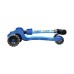 Saturn 3 Wheel Light-up Folding Scooter Blue