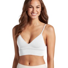 Jockey Women’s Activewear Natural Beauty Seamfree Convertible Bralette (White, Medium)