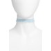  Sky Denim Choker Necklace, 11″