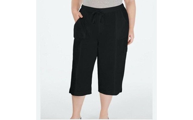 Plus Size Cotton Edna Capris