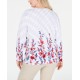  Plus Size Liberty Dream Cardigan Sweater  Natural White, Natural, 1X
