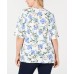  Plus Size Meadow-Print Top