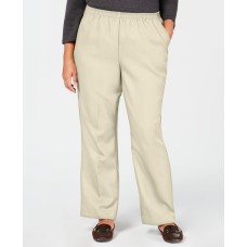 Karen Scott Plus-Size Mid-Rise Pull-On Pants