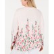  Plus Size Poppy Dream Cardigan (Pink , Size: 0X )