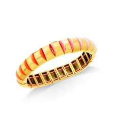 kate spade new york Gold-Tone Stretch Bracelet (Pink)
