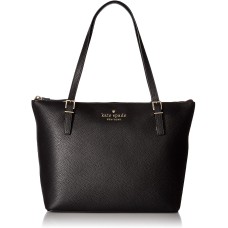 Kate Spade New York Watson Lane Small Maya Leather Tote Handbag ,Black