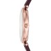 Kate Spade Women’s Holland Wine Leather Mop Watch & Pearl Earring Set KSW1496B(34mm)