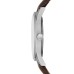  New York Men’s Leather Strap Watch (Brown)