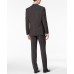  Reaction Men’s Slim-Fit Ready Flex Stretch Charcoal Micro-Grid Big and Tall Suit (Charcoal, 42XL)