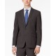  Reaction Men’s Slim-Fit Ready Flex Stretch Charcoal Micro-Grid Big and Tall Suit (Charcoal, 42XL)