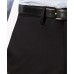  Reaction Men's Slim-Fit Stretch Gabardine Dress Pants, Black, 36x32