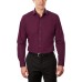  Unlisted Men’s Dress Shirt Slim Fit Solid (Raspberry,17-17.5X32-33)