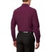  Unlisted Men’s Dress Shirt Slim Fit Solid (Raspberry,17-17.5X32-33)