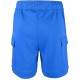  Boys Casual Beach Cargo Shorts – Soft Cotton, Pull-On/Drawstring Closure, Two Pockets, Cobalt, 8