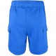  Boys Casual Beach Cargo Shorts – Soft Cotton, Pull-On/Drawstring Closure, Two Pockets, Cobalt, 4