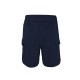  Boys Casual Beach Cargo Shorts – Soft Cotton, Pull-On/Drawstring Closure, Two Pockets, Midnight, 4