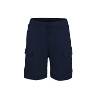 Kidsy Boys Casual Beach Cargo Shorts – Soft Cotton, Pull-On/Drawstring Closure, Two Pockets, Midnight, 2