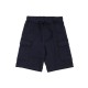 Boys Casual Beach Cargo Shorts – Soft Cotton, Pull-On/Drawstring Closure, Two Pockets, Midnight, 3