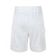  Boys Casual Beach Cargo Shorts – Soft Cotton, Pull-On/Drawstring Closure, Two Pockets, White, 8