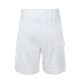  Boys Casual Beach Cargo Shorts – Soft Cotton, Pull-On/Drawstring Closure, Two Pockets, White, 2