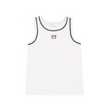 Kidsy Boys Cool Bulldog, Monster Graphic Printed Peruvian Cotton Tank Tops for 2, 3, 4, 5, 6 Years