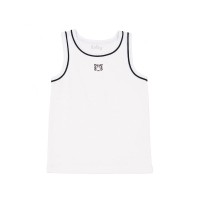 Kidsy Boys Cool Bulldog, Tiger, Monster Graphic Printed Peruvian Cotton Tank Tops for 2, 3, 4, 5, 6, 8 Years, Tiger, 5