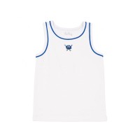 Kidsy Boys Cool Bulldog, Tiger, Monster Graphic Printed Peruvian Cotton Tank Tops for 2, 3, 4, 5, 6, 8 Years, Monster, 3