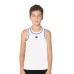  Boys Cool Bulldog, Tiger, Monster Graphic Printed Peruvian Cotton Tank Tops for 2, 3, 4, 5, 6, 8 Years, Set of 3 (1 of each), 5