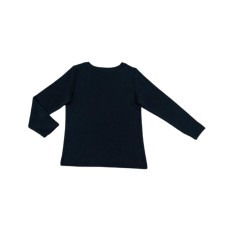 Kidsy Boys Solid Colors Peruvian Cotton T-Shirt – Long Sleeve, Crewneck