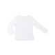 Boys Solid Colors Peruvian Cotton T-Shirt – Long Sleeve, Crewneck, Snow, 4