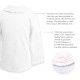  Girls Frilled Neck And Cuffs Peruvian Cotton T-Shirt – Long Sleeve, Crewneck, Snow, 4