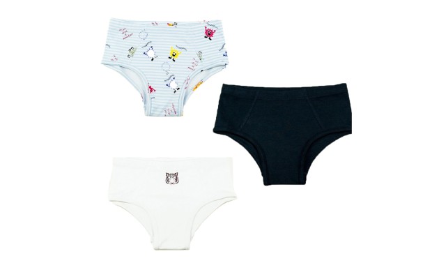  Toddler Baby Boys Casual Soft Cotton Pull On Briefs 2 3 4 5 6 8 Years, Monster/Tiger/Navy (Set of 3), 8