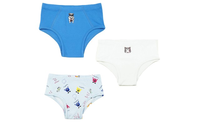  Toddler Baby Boys Casual Soft Cotton Pull On Briefs 2 3 4 5 6 8 Years, Tiger/Monster/Cobalt (Set of 3), 6