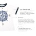  Toddler Baby Boys Tiger, Compass Graphic Printed Peruvian Cotton Short Sleeve T-Shirt for 2, 3, 4, 5, 6, 8 Years, Compass, 5
