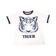 Toddler Baby Boys Tiger, Compass Graphic Printed Peruvian Cotton Short Sleeve T-Shirt for 2, 3, 4, 5, 6, 8 Years, Tiger, 8