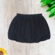  Toddler Baby Girls Embroidery Bubble Skirt – Peruvian Pima Cotton, Balloon Skirt, Elastic Waist, Pull-On, Solid Colors, Midnight, 4