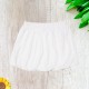  Toddler Baby Girls Embroidery Bubble Skirt – Peruvian Pima Cotton, Balloon Skirt, Elastic Waist, Pull-On, Solid Colors, White, 8