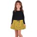  Toddler Baby Girls Embroidery Bubble Skirt – Peruvian Pima Cotton, Balloon Skirt, Elastic Waist, Pull-On, Solid Colors, Marigold, 3