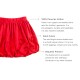  Toddler Baby Girls Embroidery Bubble Skirt – Peruvian Pima Cotton, Balloon Skirt, Elastic Waist, Pull-On, Solid Colors, Persimmon, 3