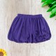  Toddler Baby Girls Embroidery Bubble Skirt – Peruvian Pima Cotton, Balloon Skirt, Elastic Waist, Pull-On, Solid Colors, Plum, 3