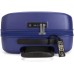  Curiosity Small Hard Cover Wheeled Luggage, Blue