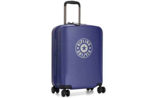  Curiosity Small Hard Cover Wheeled Luggage, Blue