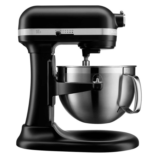  Professional Series 6 Quart Bowl Lift Stand Mixer with Flex Edge, Black