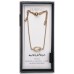  14k Gold Pavé & Stone Guiding Gems Slider Bracelet (Natural)