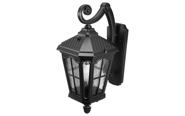  Outdoor Wall Lantern, Black